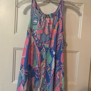 Lilly Pulitzer Multicolor Tropical Tank Top